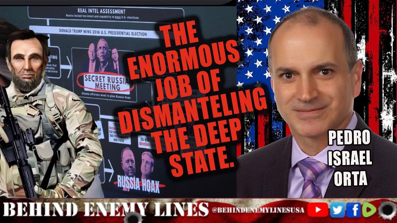 The Enormous Job of Dismantling The Deep State W/Pedro Israel Orta
