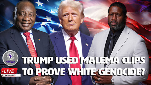 President Trump's Evidence To Back Up White Genocide Claims In South Africa Was Julius Malema Videos