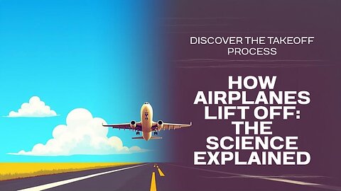 How Does an Airplane Take Off? ✈️ Explained in 60 Seconds!.#AirplaneTakeoff