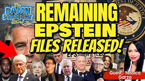 The Damn Straight Show 02.16.2026 Remaining Epstein Files Released