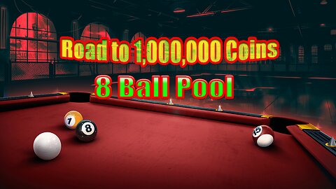 ✨ Road to 1,000,000 Coins: No Trickshots - 8 Ball Pool