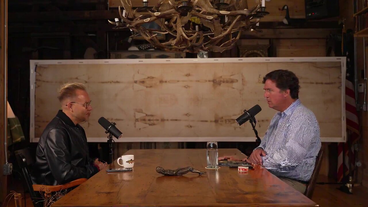 Tucker Carlson Show: Jeremiah Johnston Discusses the Shroud of Turin, Dead Sea Scrolls, & Attempts to Hide Historical Proof of Jesus