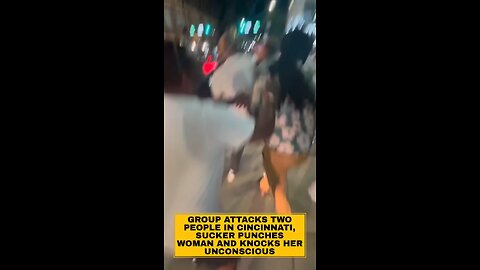 Wild Street Brawl in Cincinnati