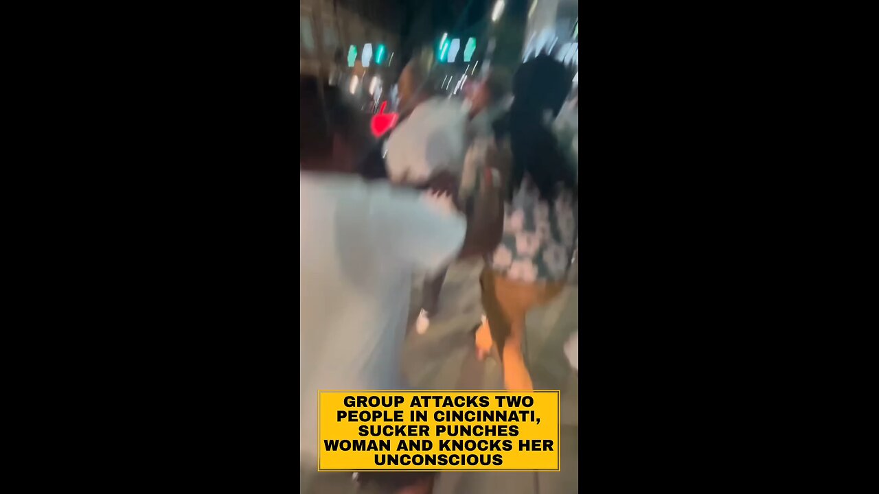 Wild Street Brawl in Cincinnati