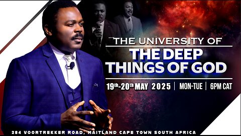 Think On These Things Part 2 | The University Of The Deep Things Of God With Pastor John Anosike
