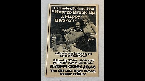 How to Break Up a Happy Divorce 1976 ‧