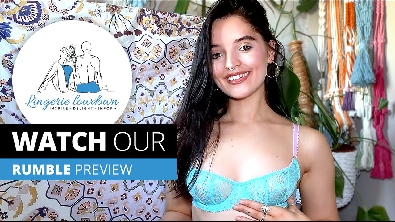 Roxy Nova reviews Dora Larsen Iona lace underwired bra and lace knicker