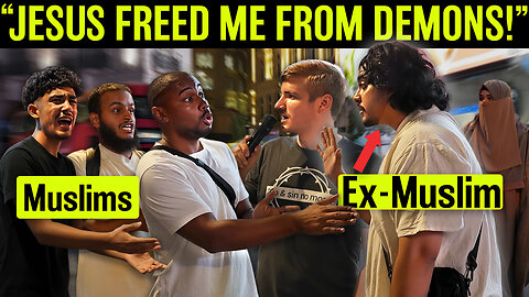 While Preaching to Muslims, EX-MUSLIM Shares Why He Left Islam (London, UK)