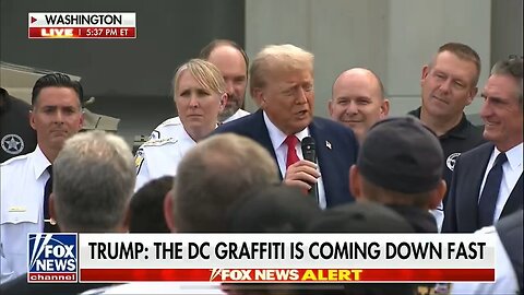 President Trump reveals that once they are finished cleaning up Washington, D.C.