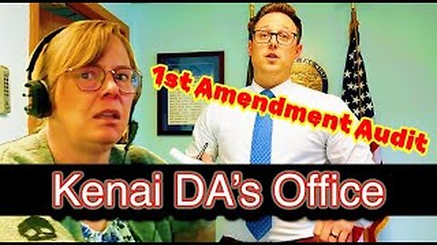 (Must See) Kenai DA's Office! Stop Filming Now 1st Amendment Audit #brainless #government #audit