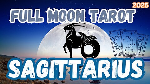 Sagittarius ♐️- True transformation of your money relationship. Full Moon 🌝 in Capricorn Tarot