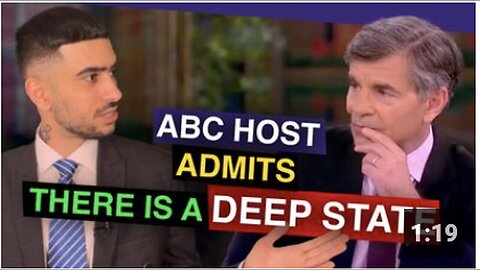 "ABC Host Admits 'Deep State' Existence, Praises It; Damon Responds Strongly"