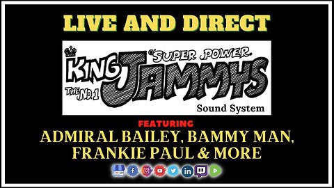 Official Foundation Reggae Live: King Jammys ft Admiral Bailey, Bammy Man, Frankie Paul & more pt2