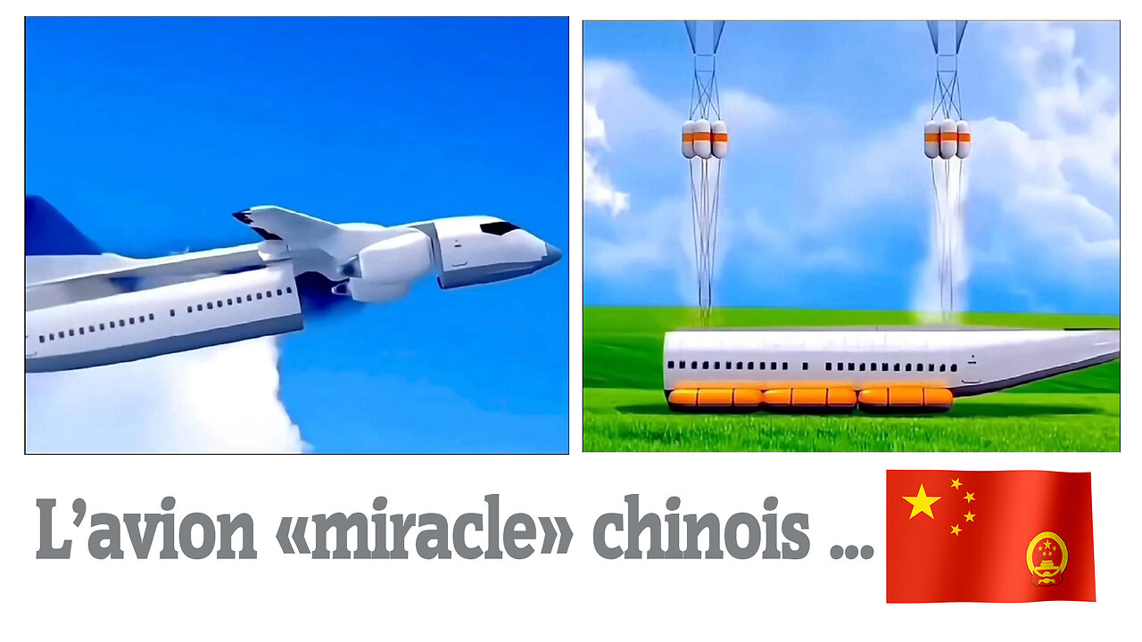 L'avion chinois qui sauve des vies !