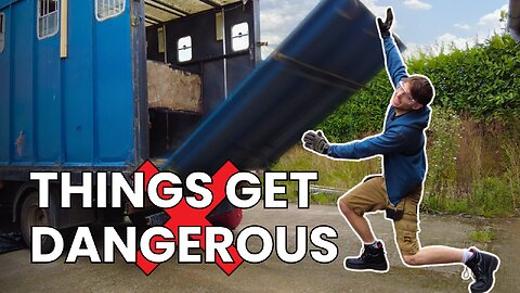 Tearing It Down! 🚛 Demolishing A Box Truck For Our Off-Grid Tiny Home