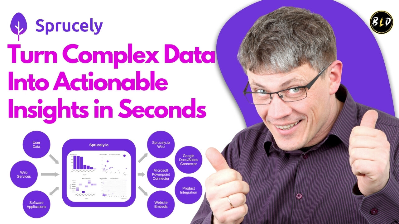 Supercharge Analytics with Interactive Dashboards | Sprucely Lifetime Deal