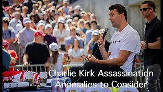 🚨🇺🇸 Charlie Kirk Assassination Anomalies 👀 ▪️ Question Everything❗️