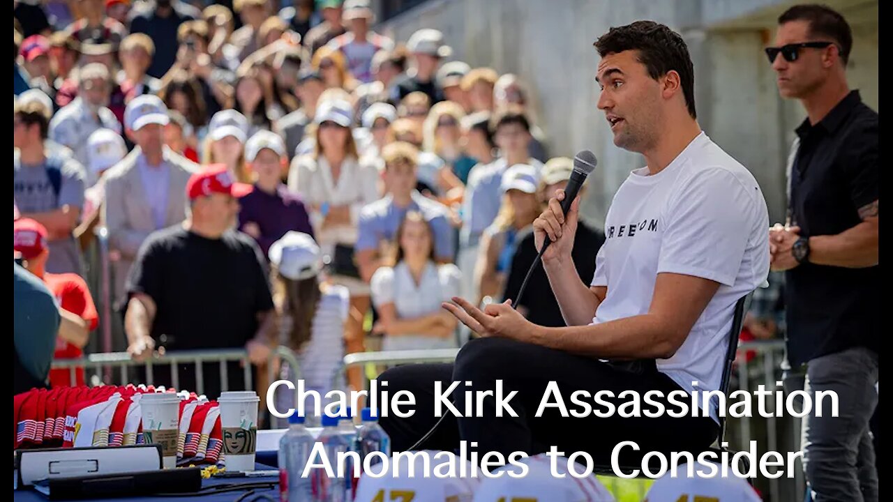 🚨🇺🇸 Charlie Kirk Assassination Anomalies 👀 ▪️ Question Everything❗️