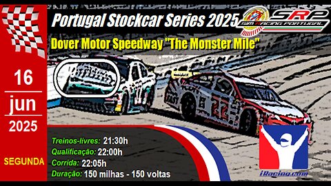 🇵🇹 [iRacing Live] 🇵🇹 Portugal Stockcar Series 2025 @ Dover Motor Speedway