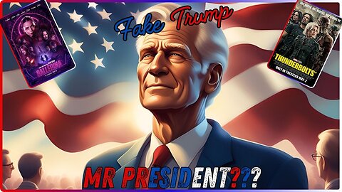 Donald Trump AI & Body Doubles! Lets Check Out RV's Video! Ballerina & Thunderbolts On Rumble.