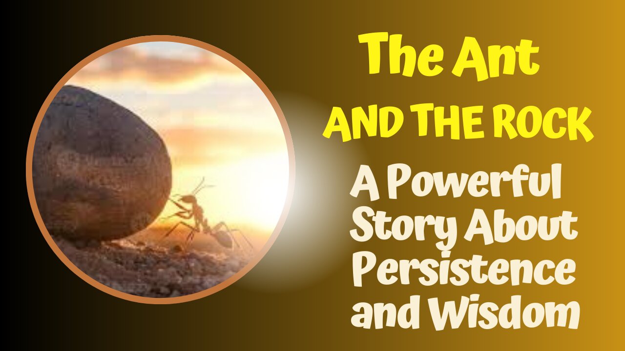 The Ant and the Rock – A Powerful Story About Persistence and Wisdom