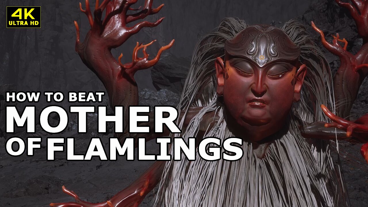 BLACK MYTH WUKONG - HOW TO BEAT MOTHER OF FLAMLINGS | SECRET BOSS FIGHT