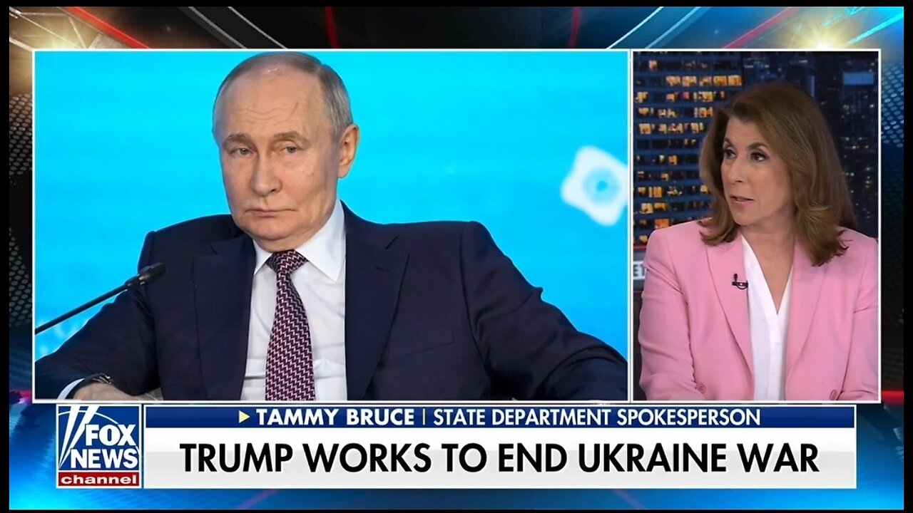 State Dept Spox on Trump’s Russia-Ukraine Strategy: He Knows He Can Succeed