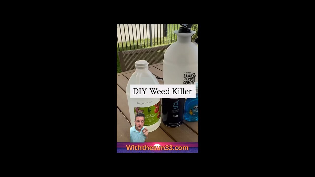 DIY weed killer