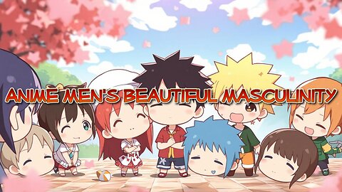 Anime Men's Beautiful Masculinity