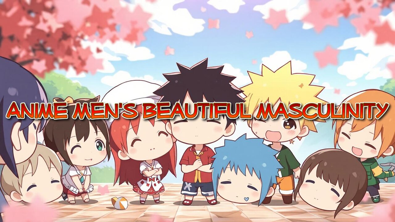 Anime Men's Beautiful Masculinity