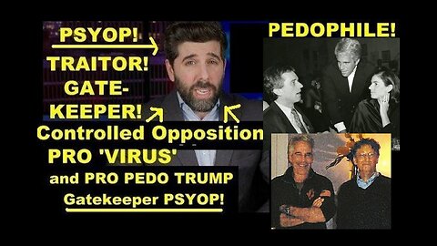 Controlled Opp PRO 'Virus' Pedo TRUMP Psyop 'The People's Voice' in Plain Sight!