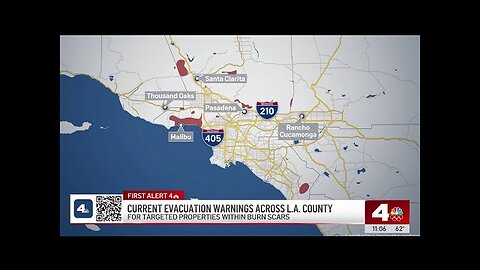 Evacuation orders issued across SoCal as second wave of storm brings steady rainfall