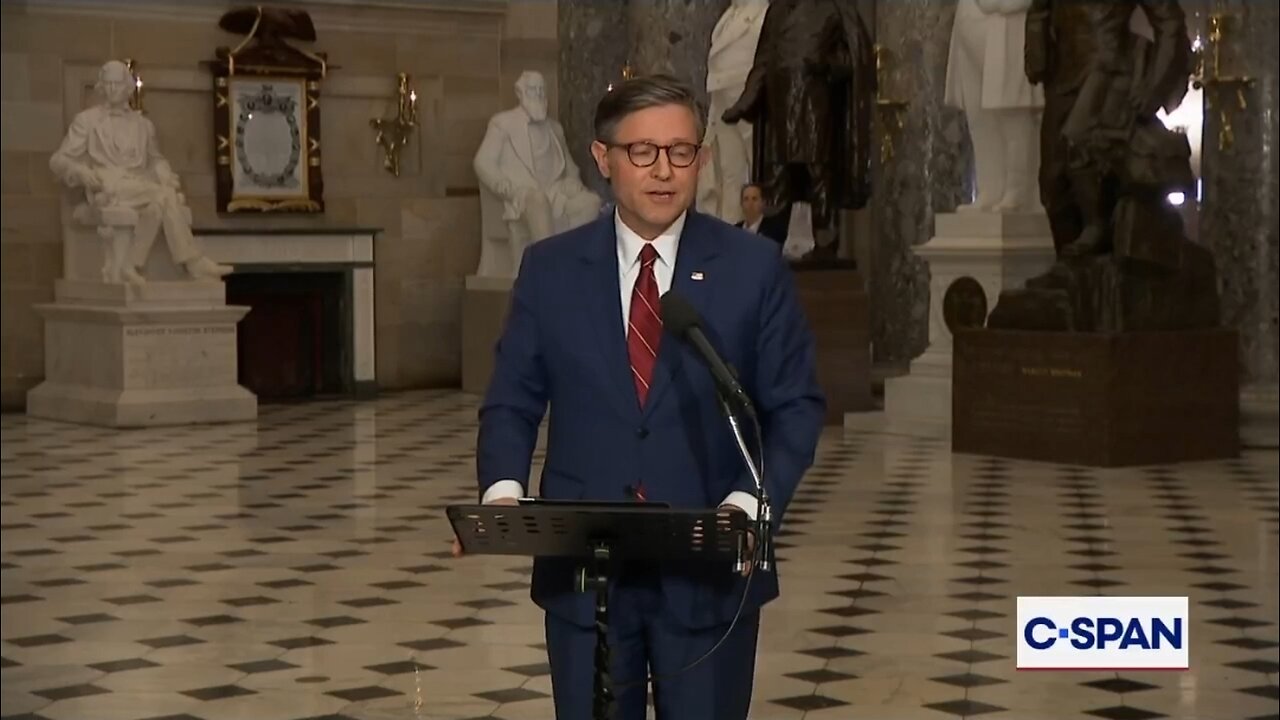 Speaker Johnson: It's Hard To Forgive The Democrats For This Shutdown