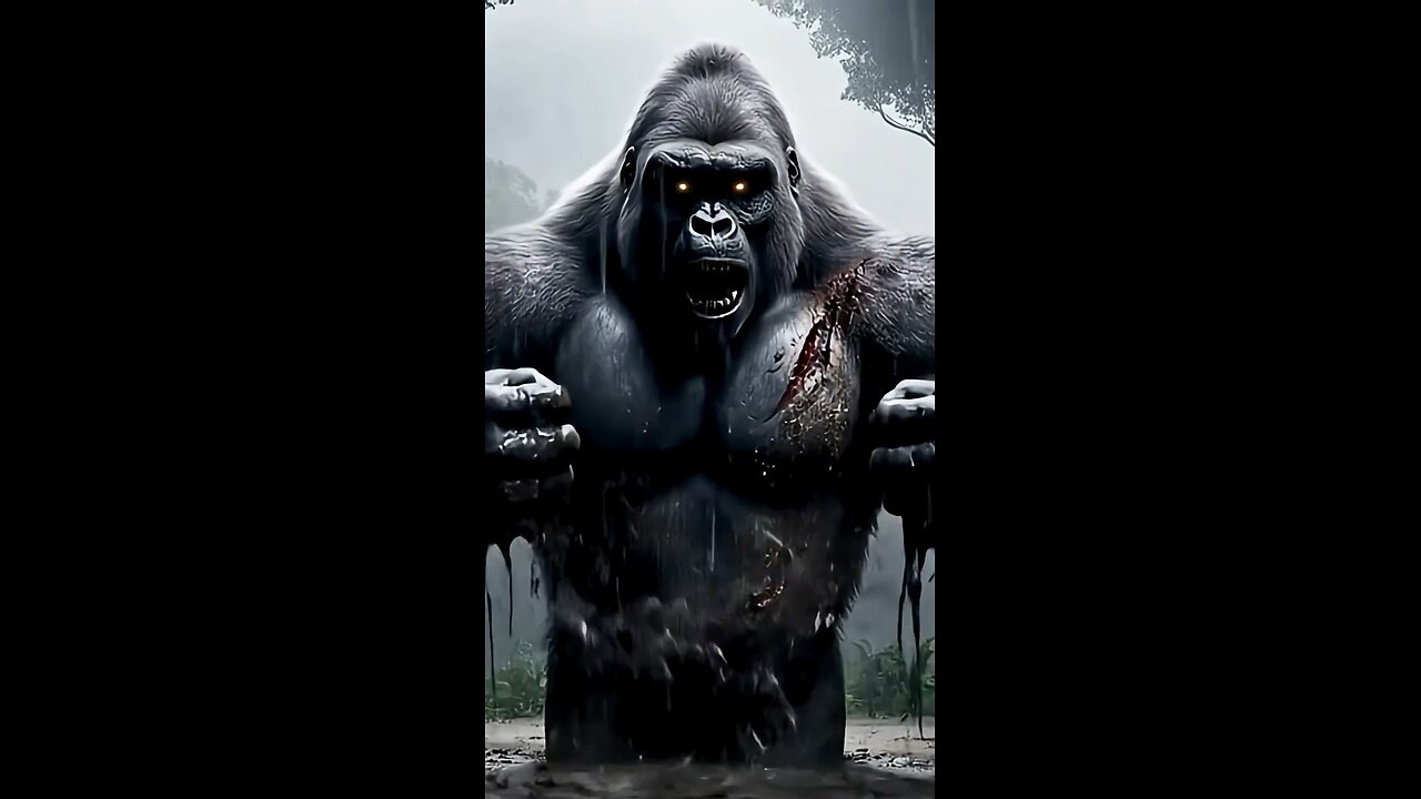 Gorilla vs trex