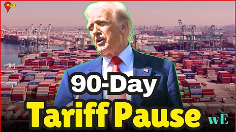 President Trump Orders 90-Day Pause on New Tariffs Just Hours After They Begin - WorldEye