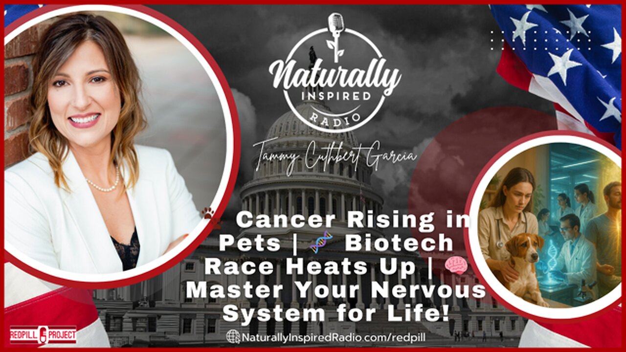 🐾 Cancer Rising in Pets | 🧬 Biotech Race Heats Up | 🧠 Master Your Nervous System for Life!