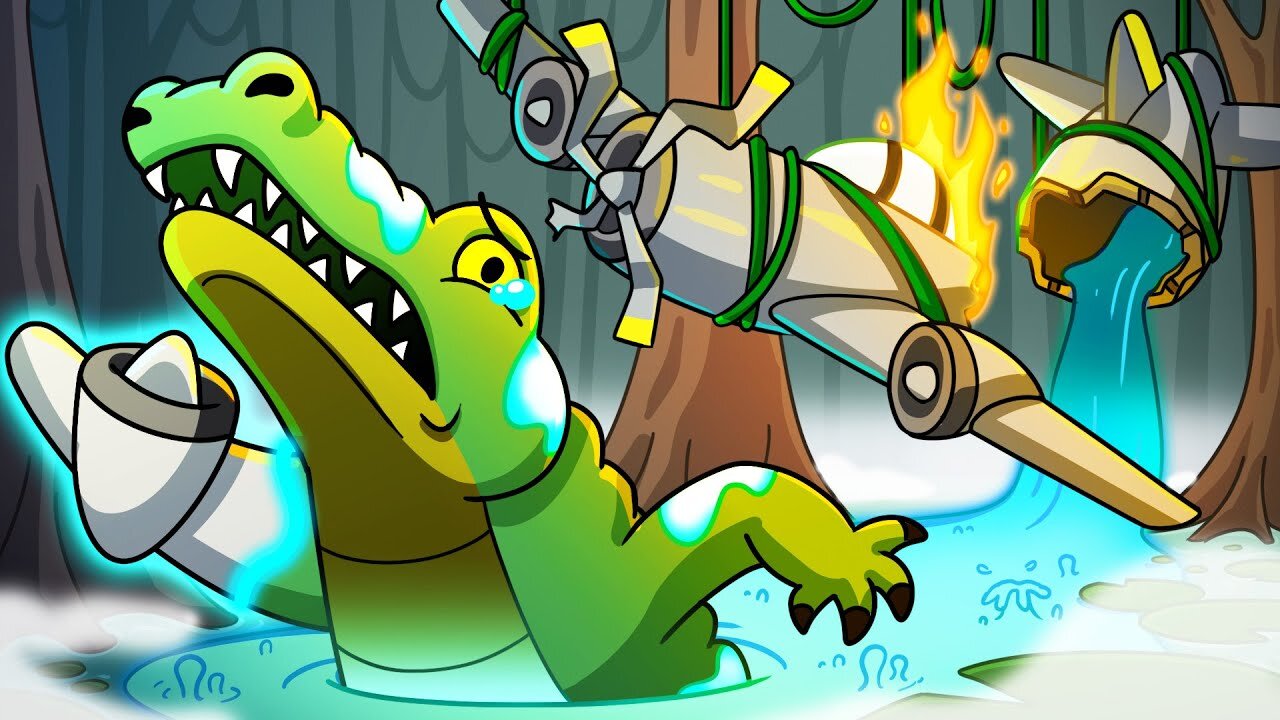 The DARK ORIGIN of BOMBARDIRO CROCODILO... (Cartoon Animation)