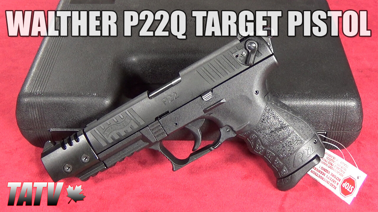 Walther P22Q Target Pistol