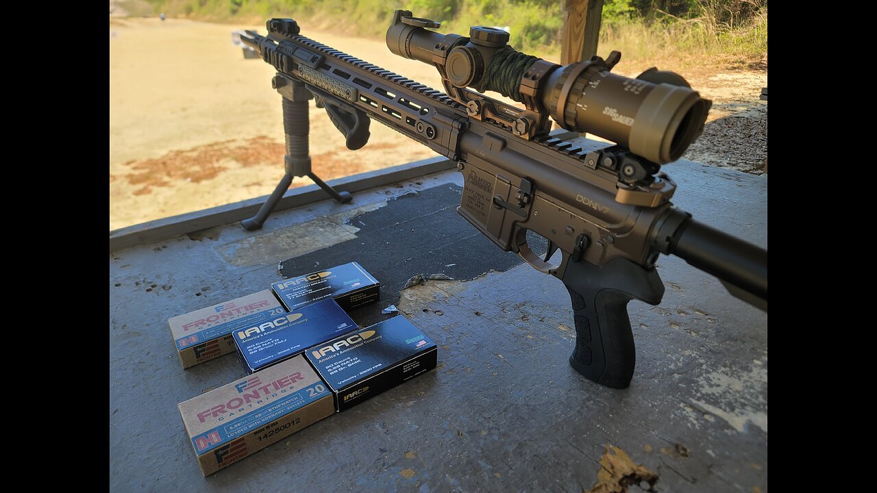 5.56 AAC and Frontier Accuracy Test