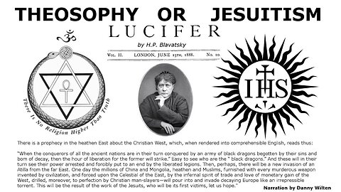 Satanist Blavatsky Claims the Jesuits are History's Greatest Black Magicians