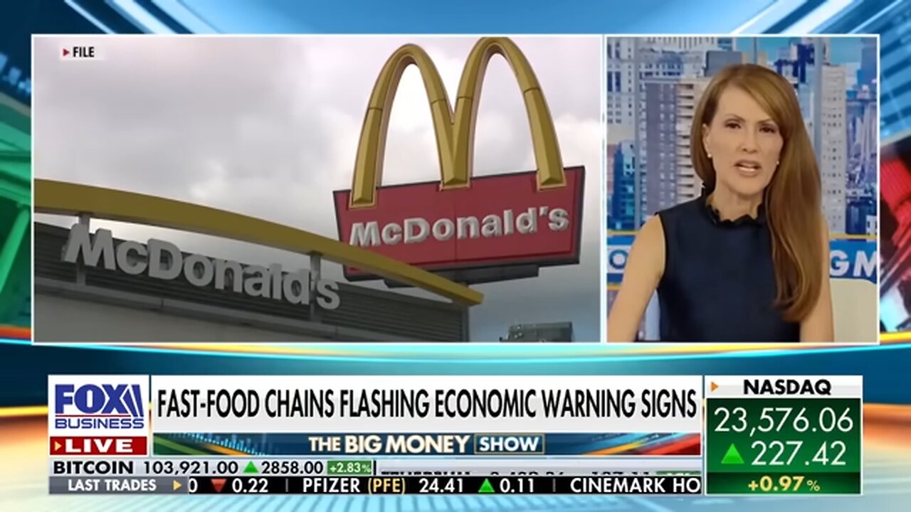 McDonald's FLASHES warning signs about the state of the consumer