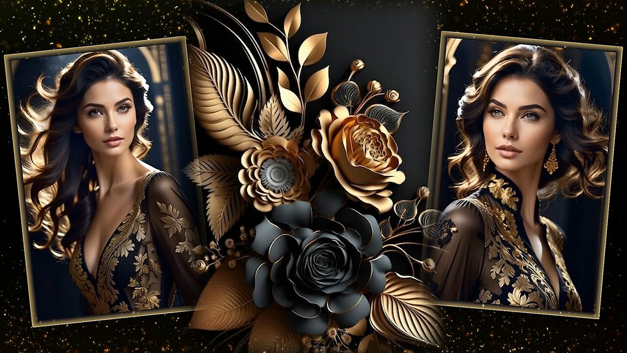 Black and gold ➤ Project FREE to Download ProShow Producer 6-9 Project Created by Irina PSP 6 - 9