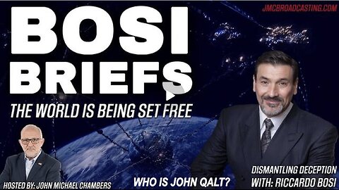 JMC W/ COL BOSI - The WORLD is Being Set Free | RICO Charges & The End of the Party System