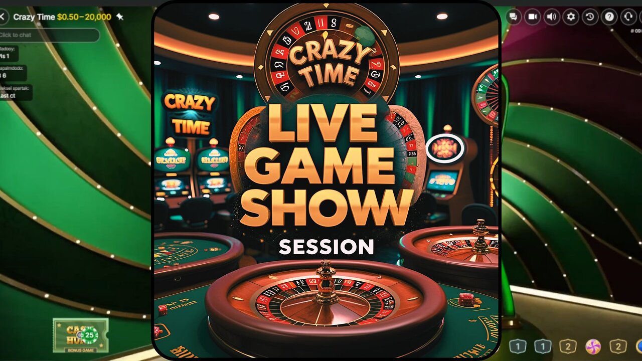 Game Show Session - Crazy Time, Dreamcatcher & more!