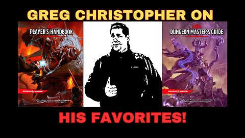 Greg Christopher's Favorite Things!