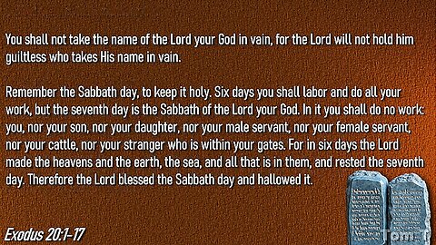 The 10 Commandments