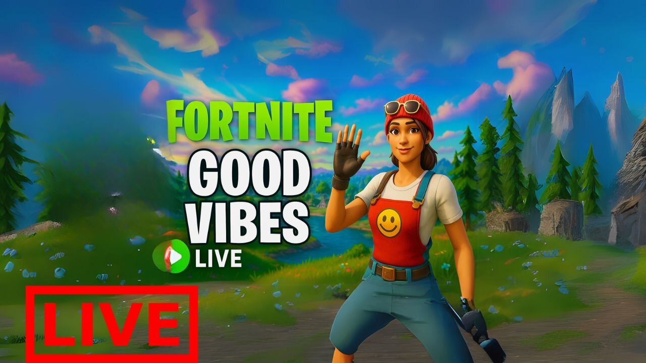 FORTNITE GOOD VIBES 🟢 Live Stream | Chill Gameplay + Wins!