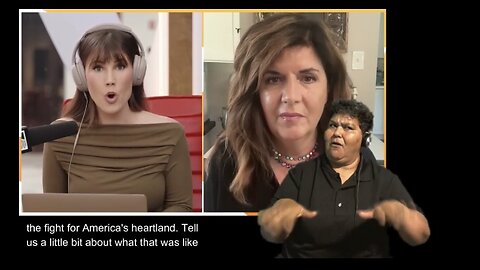 ASL interpreted - The journalist’s book about the first anniversary of Trump assassination