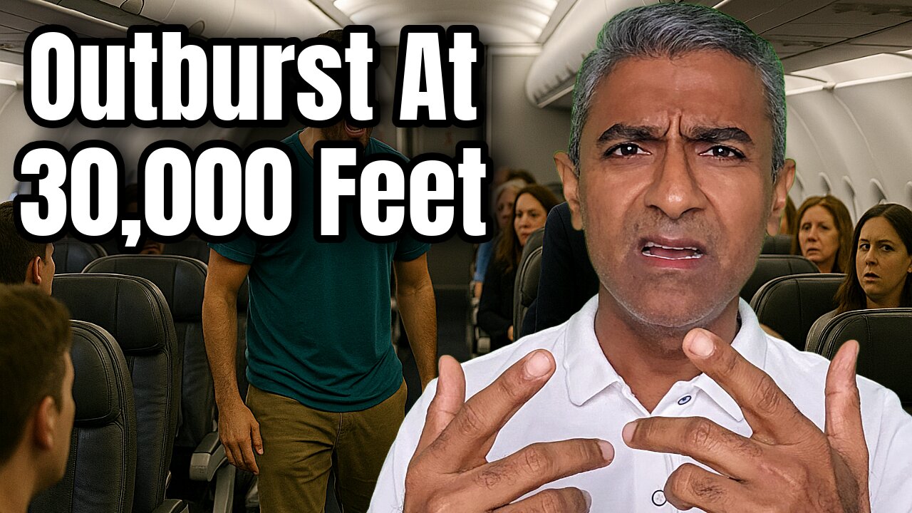 Unruly Passenger's Mid-Flight Meltdown Over Flight Attendant's Eyes Sparks Chaos and Outrage