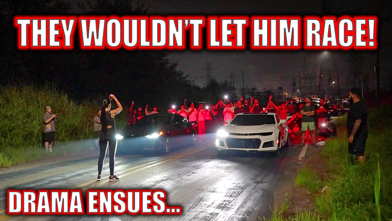 They Wouldn't Let Del Race...